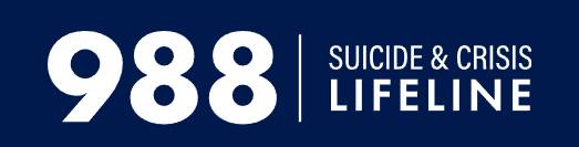 Graphic showing National Suicide & Crisis Lifeline info